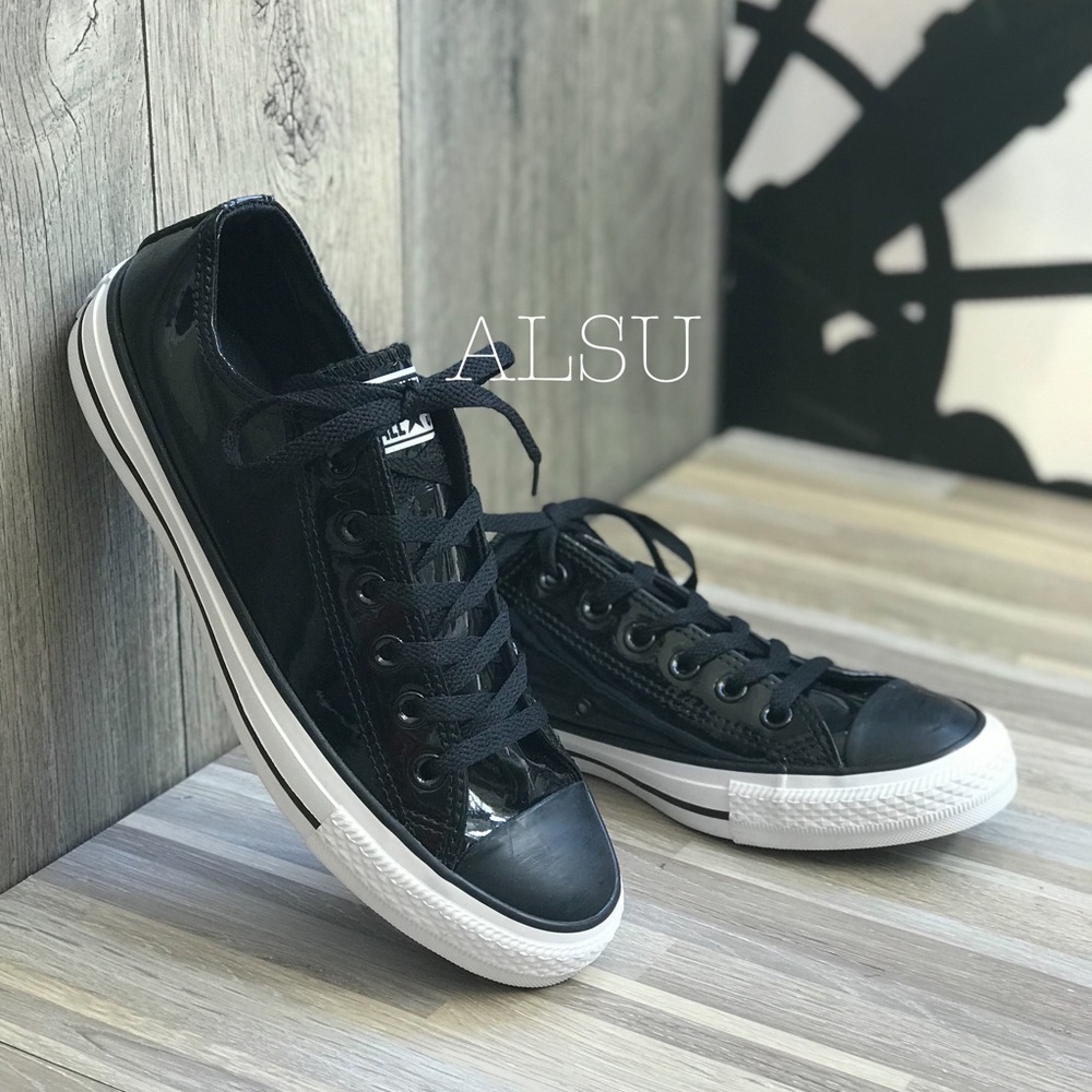 Converse AdVulc Ctas Patent LT Black W AUTHENTIC - Picture 4 of 8